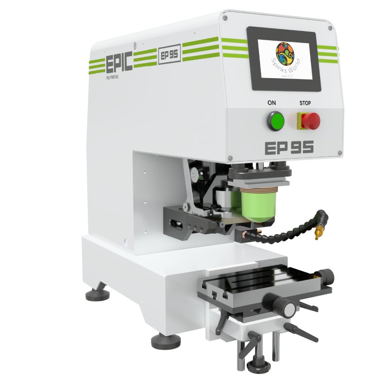4 color pad printing machine